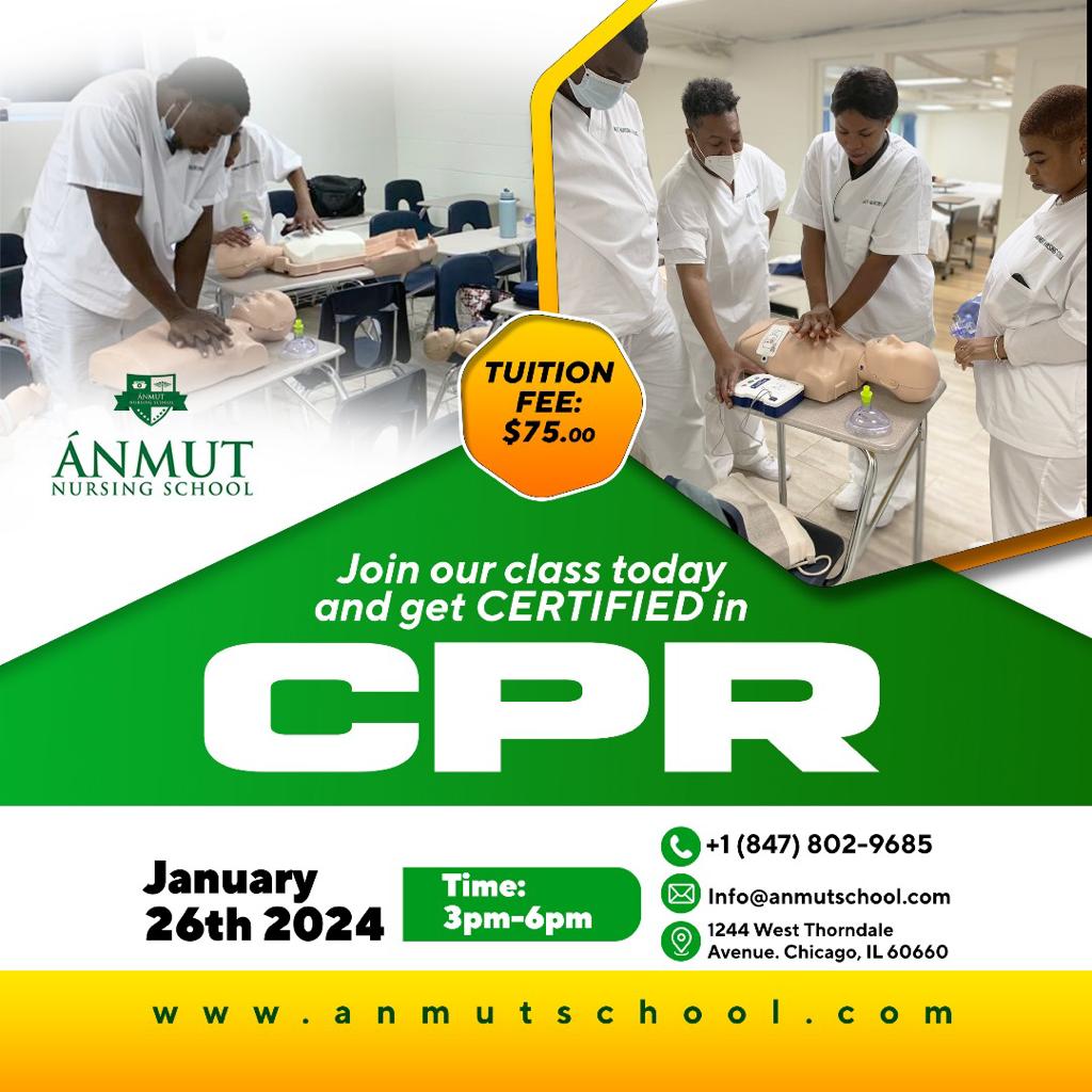 Anmut CPR - Jan 26th